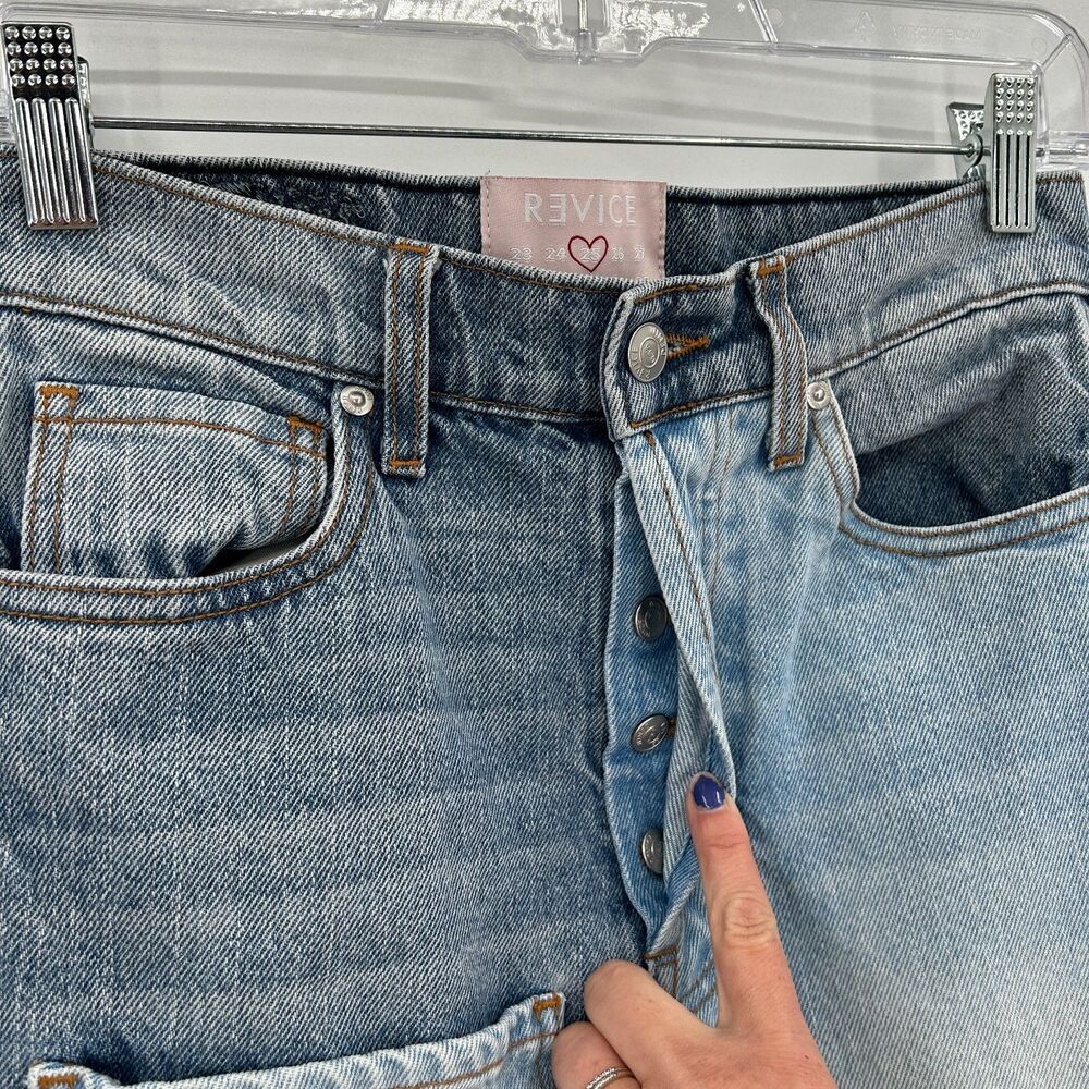 Revice Matchmaker Patchwork High Rise Straight Le… - image 4